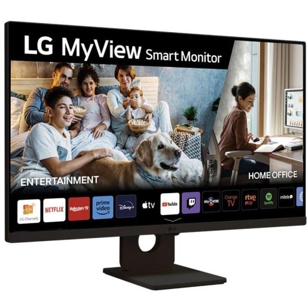 Smart Monitor LG MyView 32SR50F-B 31.5'/ Full HD/ Smart TV/ Multimedia/ Negro