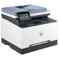 Multifunción Láser Color HP Laserjet Pro MFP 3302FDW WiFi/ Fax/ Dúplex/ ADF/ Blanca y Azul