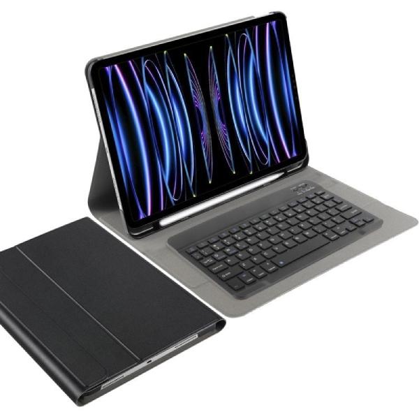 Funda con Teclado Just In Case 8327932 Bluetooth para Tablet iPad Pro 12.9' 2022-2021/ Negra