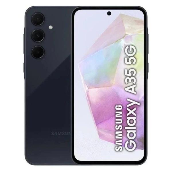 Smartphone Samsung Galaxy A35 Enterprise Edition 6GB/ 128GB/ 6.6'/ 5G/ Negro Eclipse