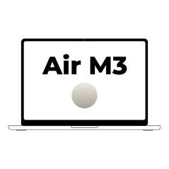 Apple Macbook Air 15' / M3 8-Core CPU/ 16Gb/ 512Gb SSD/ 10-Core GPU/ Blanco Estrella