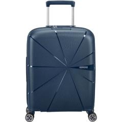 Maleta de Cabina American Tourister Starvibe Spinner 55cm/ 55x40x20cm/ 4 Ruedas/ Azul Marino