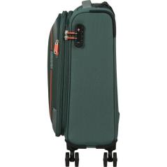 Maleta de Cabina American Tourister Pulsonic Spinner 55cm/ 5x40x23cm/ 4 Ruedas/ Verde Bosque Oscuro