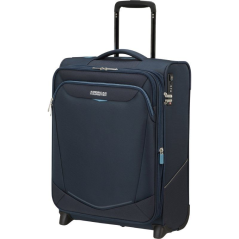 Maleta de Cabina American Tourister Upright SummerRide 55cm/ 55x40x20cm/ 2 Ruedas/ Azul Marino