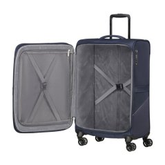 Maleta American Tourister SummerRide Spinner 69cm/ 69x43x29cm/ 4 Ruedas/ Azul Marino