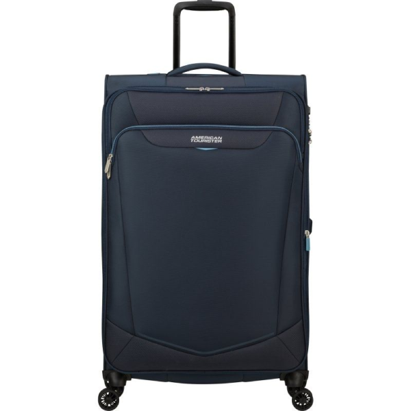 Maleta American Tourister SummerRide Spinner 80cm/ 80x48x30cm/ 4 Ruedas/ Azul Marino