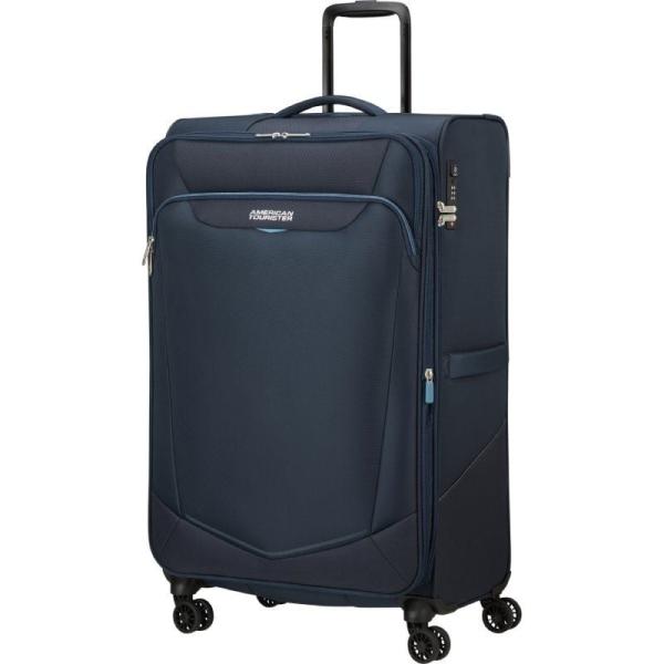 Maleta American Tourister SummerRide Spinner 80cm/ 80x48x30cm/ 4 Ruedas/ Azul Marino