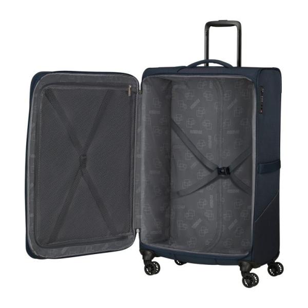 Maleta American Tourister SummerRide Spinner 80cm/ 80x48x30cm/ 4 Ruedas/ Azul Marino