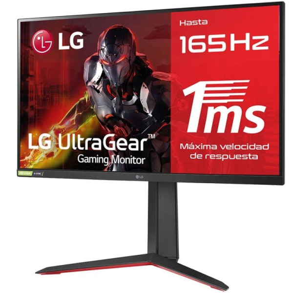 Monitor Gaming LG UltraGear 27GP850P-B 27'/ QHD/ 1ms/ 165Hz/ IPS/ Regulable en altura/ Negro