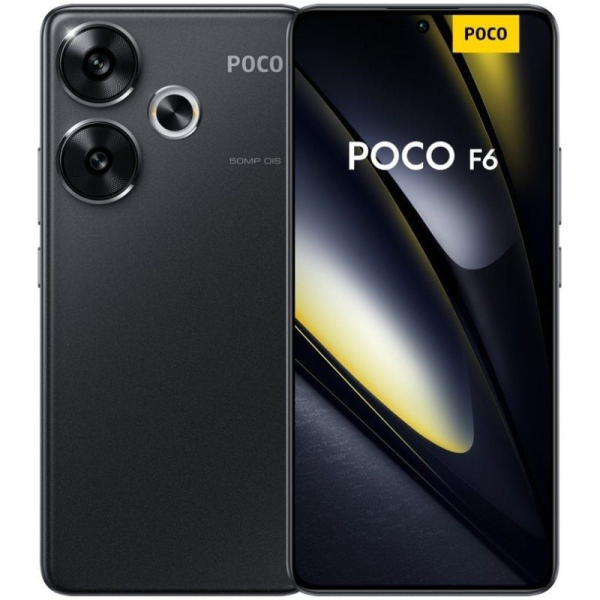 Smartphone Xiaomi POCO F6 12GB/ 512GB/ 6.67'/ 5G/ Negro