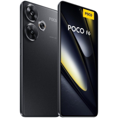 Smartphone Xiaomi POCO F6 8GB/ 256GB/ 6.67'/ 5G/ Negro