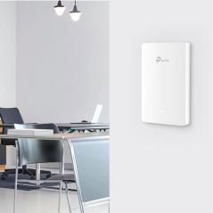 Punto de Acceso Inalámbrico TP-Link Omada EAP615-WALL/ WiFi 6/ PoE/ 1800Mbps/ 2.4GHz 5GHz/ Antenas de 4dBi/ WiFi 802.11 ax/ac/a/