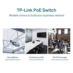 Switch Gestionable TP-Link Gigabit TL-SG1428PE 28 Puertos/ RJ-45 10/100/1000 PoE+/ SFP