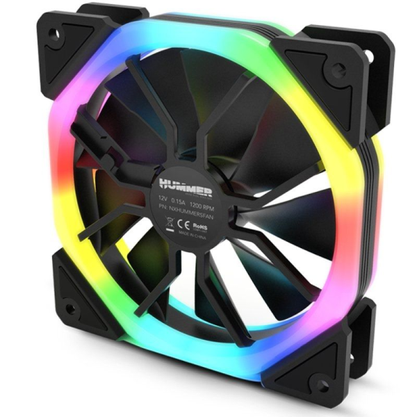 Ventilador Nox S-Fan/ 12cm/ ARGB