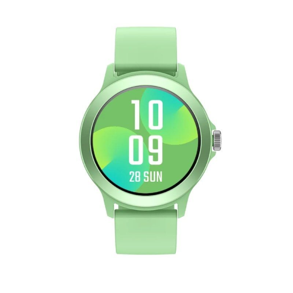 Smartwatch SPC Smartee Duo Vivo 9651R/ Notificaciones/ Frecuencia Cardíaca/ GPS/ Verde Menta/ Incluye Correa Extra