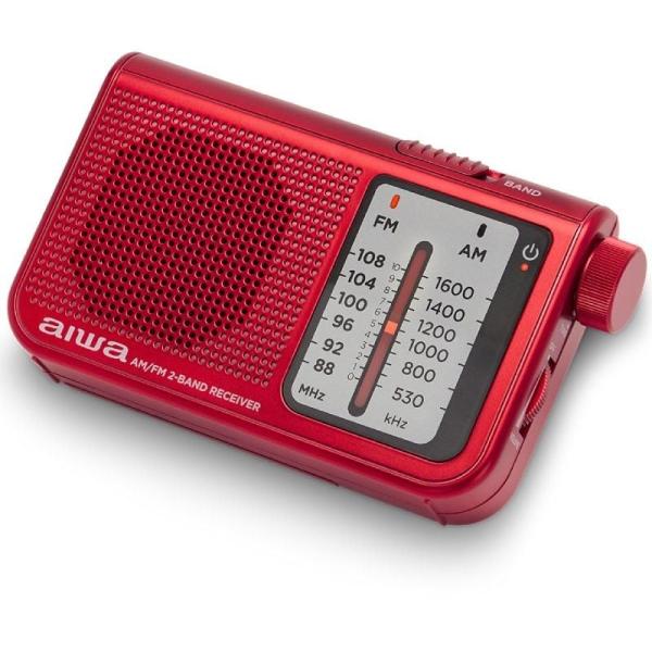 Radio Portátil Aiwa RS-55RD/ Rojo