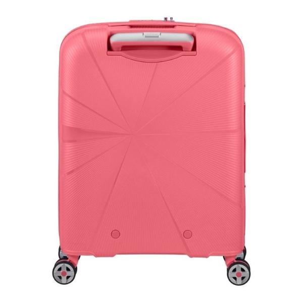 Maleta de Cabina American Tourister Starvibe Spinner 55cm/ 55x40x20cm/ 4 Ruedas/ Coral