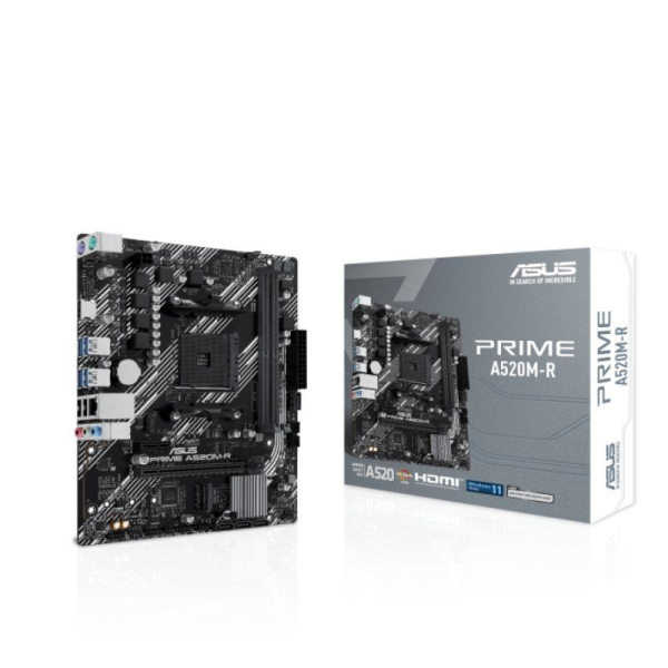 Placa Base Asus Prime A520M-R/CSM Socket AM4/ Micro ATX