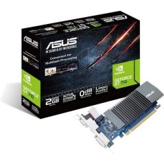 Tarjeta Gráfica Asus GeForce GT 710 SL EVO BRK/ 2GB GDDR5/ Compatible con Perfil Bajo