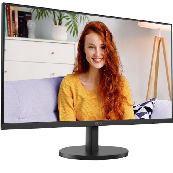 Monitor Profesional AOC U27B3M 27'/ 4K/ Multimedia/ Negro