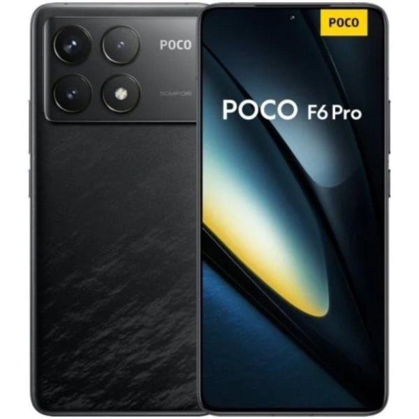 Smartphone Xiaomi POCO F6 Pro 12GB/ 512GB/ 6.67'/ 5G/ Negro