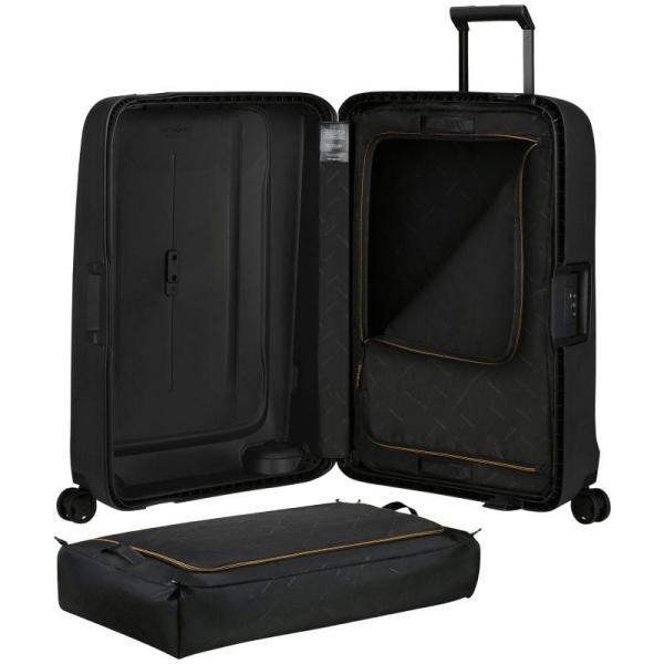 Maleta Mediana Samsonite Essens Spinner 69cm/ 69x49x30cm/ 4 Ruedas/ Grafito