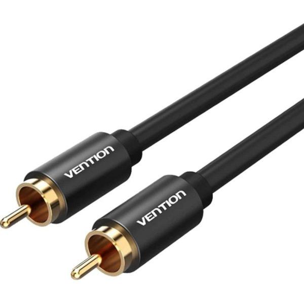 Cable Estéreo Vention VAB-R09-B150/ RCA Macho - RCA Macho/ 1.5m/ Negro