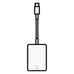 Apple Adaptador usb-c a tarjeta sd V2 MW653ZM/A