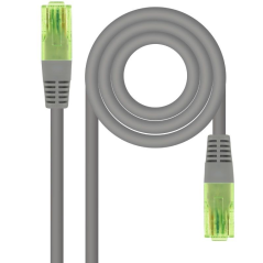 Cable de Red RJ45 UTP Nanocable 10.20.1402 Cat.6/ 2m/ Gris