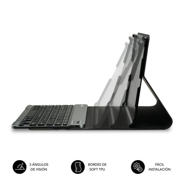 Funda con Teclado Subblim Keytab Pro Bluetooth para Lenovo Tab M11 de 11'/ Negra