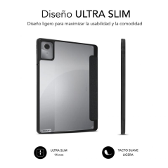 Funda Subblim Clear Shock Case CST-5SC130 para Tablet Lenovo M11 de 11'/ Negra