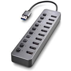 Hub USB NGS IHUB10 / 10xUSB 3.0