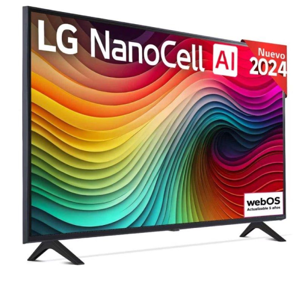 Televisor LG NanoCell 43NANO81T6A 43'/ Ultra HD 4K/ Smart TV/ WiFi