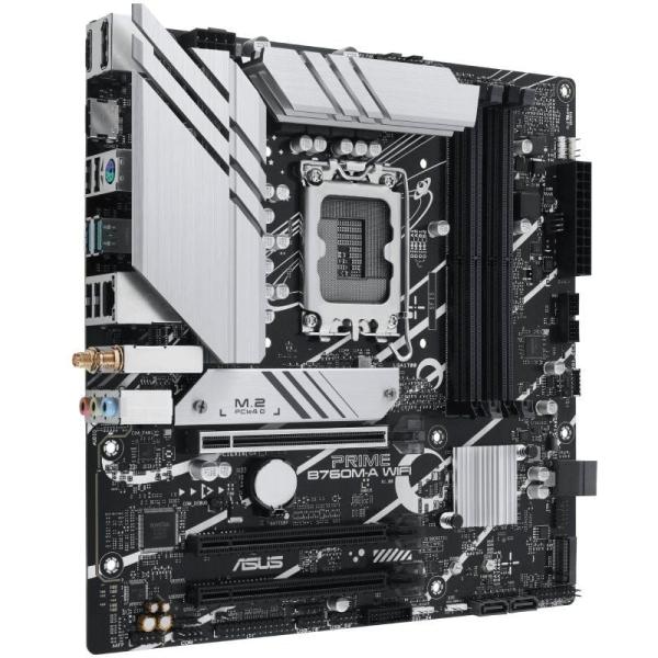 Placa Base Asus PRIME B760M-A WIFI Socket 1700/ Micro ATX