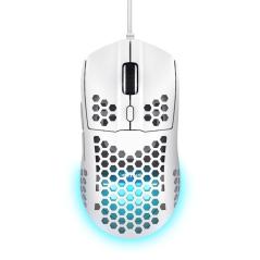 Ratón Gaming Trust Gaming GXT 929W Helox/ Hasta 6400 DPI/ Blanco