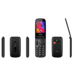 Teléfono Móvil Qubo P-210NWBKC para Personas Mayores/ Negro