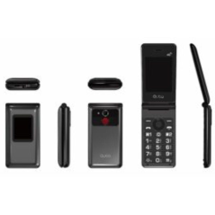 Teléfono Móvil Qubo X-28 4G para Personas Mayores/ Negro