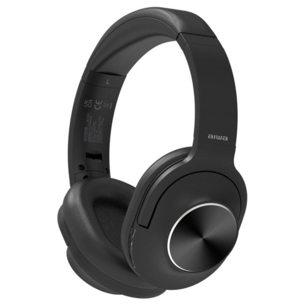 Auriculares Inalámbricos Aiwa HST-220BT/BK/ con Micrófono/ Bluetooth/ Negro