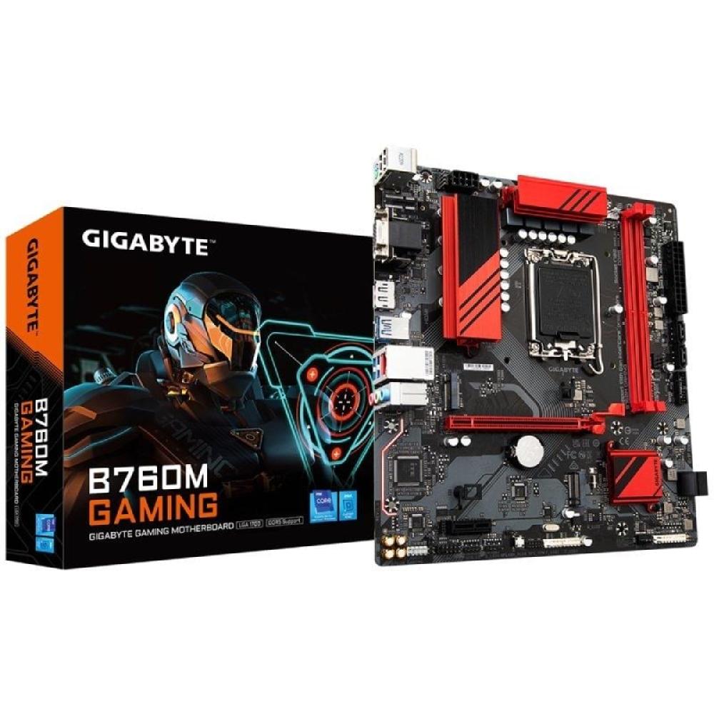 Placa Base Gigabyte B760M GAMING Socket 1700/ Micro ATX