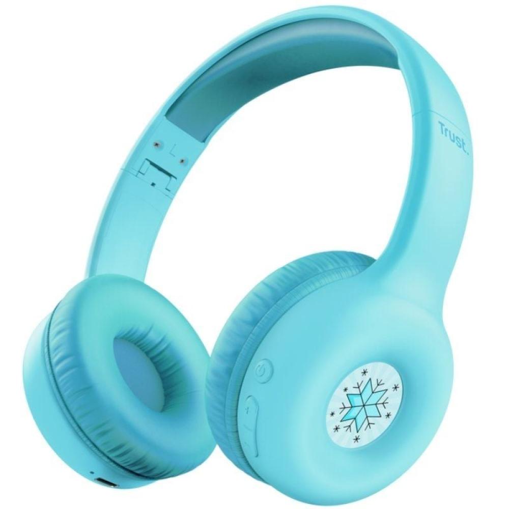 Auriculares Infantiles Inalámbricos Trust Nouna Kids/ con Micrófono/ Azules