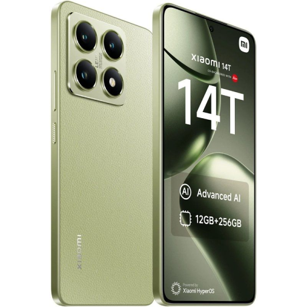 Smartphone Xiaomi 14T 12GB/ 256GB/ 6.67'/ 5G/ Verde