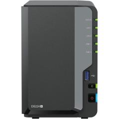 NAS Synology Diskstation DS224+/ 2 Bahías 3.5'- 2.5'/ 2GB DDR4/ Formato Torre