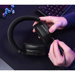 Auriculares Gaming con Micrófono Trust Gaming GXT 492 Carus/ Jack 3.5/ Negros