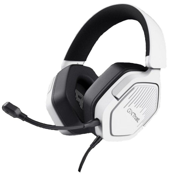 Auriculares Gaming con Micrófono Trust Gaming GXT 492W Carus/ Jack 3.5/ Blancos