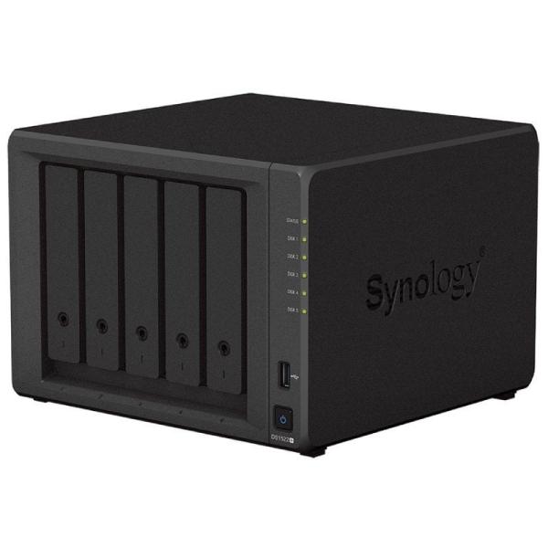 NAS Synology Diskstation DS1522+/ 5 Bahía 3.5'- 2.5'/ 8GB DDR4/ Formato Torre