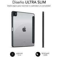 Funda Subblim Clear Shock Case para iPad Pro 11' 2024 M4/ Negra