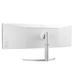 Monitor Gaming Ultrapanorámico Curvo LG UltraGear 49WQ95C-W 49'/ Dual QHD/ Multimedia/ Regulable en altura/ Blanco