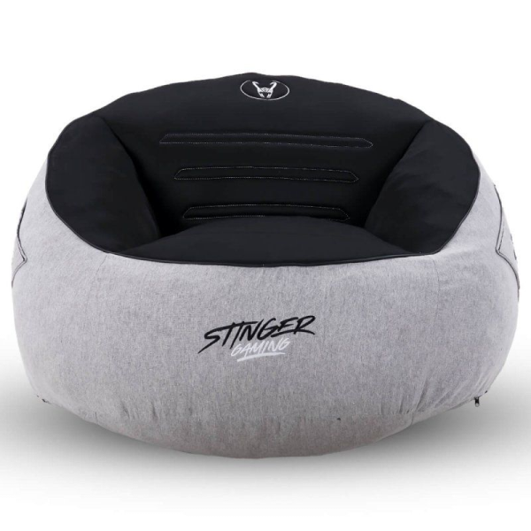 Puff Woxter Stinger Gaming/ con relleno/ Gris y Negro