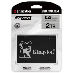 Disco SSD Kingston KC600 2TB/ SATA III/ Full Capacity