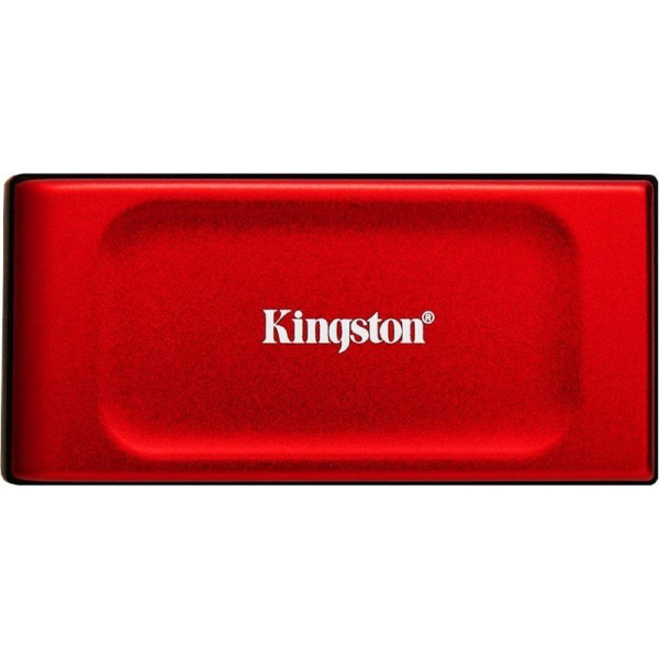 Disco Externo SSD Kingston XS1000 1TB/ USB 3.2/ Rojo